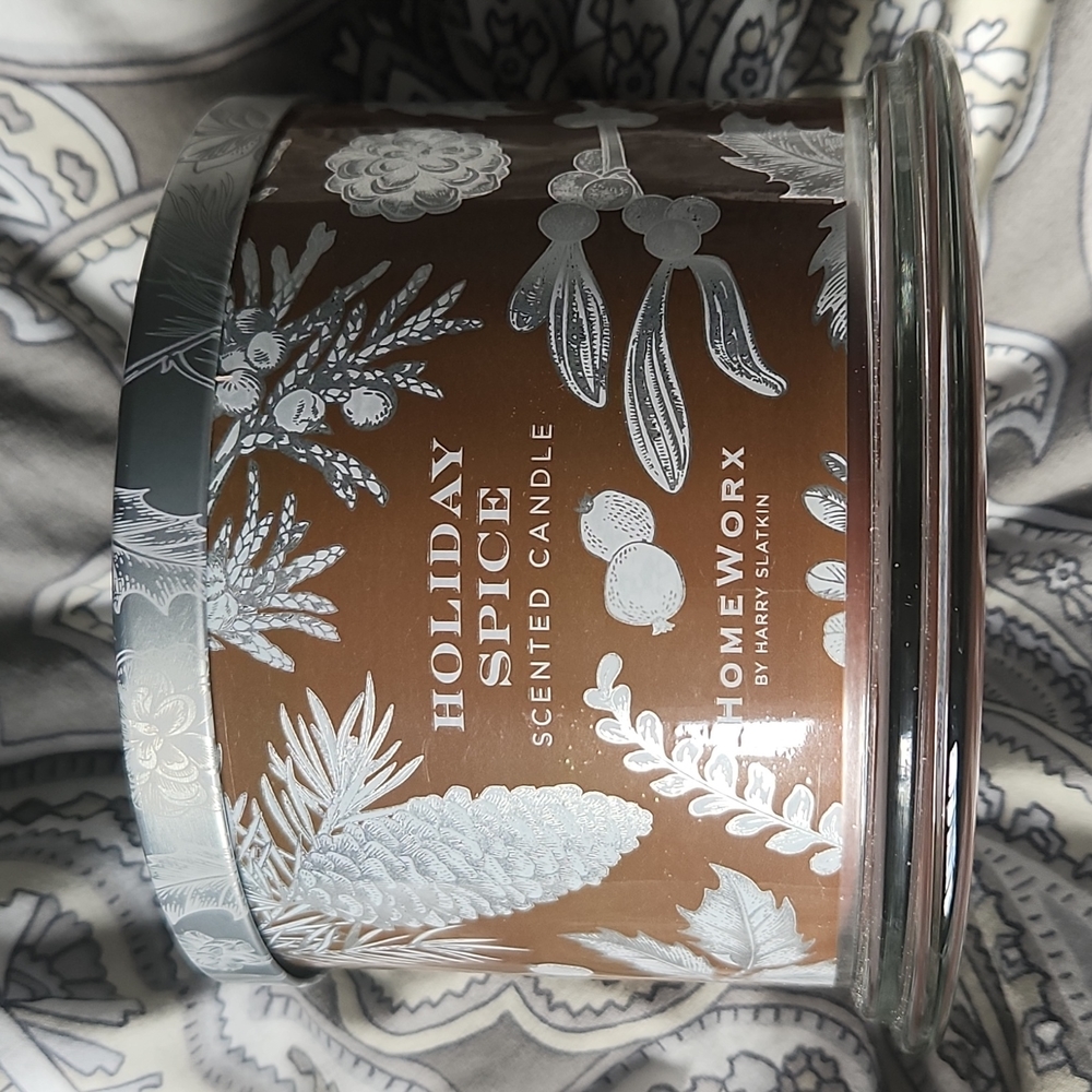 Homeworx by Harry Slatkin Holiday Spice 3-wick candle